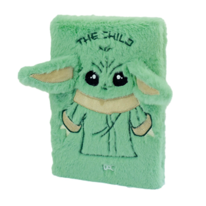 CADERNO DE ANOTAÇÕES FLUFFY MANDALORIAN DAC