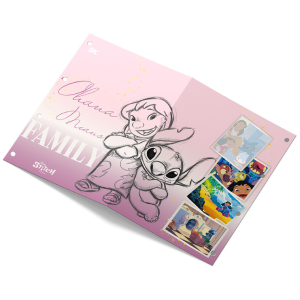 FICHÁRIO STITCH UNIVERSITÁRIO CRISTAL DAC