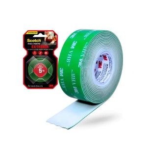 FITA DUPLA FACE FIXA FORTE 25MM X 2M EXTREMA 5KG 3M