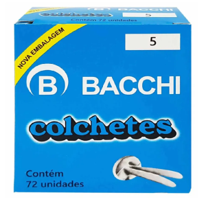 COLCHETE N5 C/ 72 UNID BACCHI
