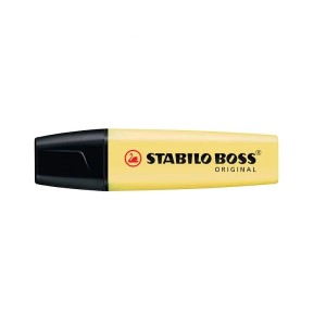 MARCA TEXTO STABILO BOSS AMARELO PASTEL 70/144