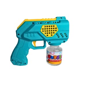 PISTOLA LANÇA BOLHAS DE SABÃO BUBBLE GUN 