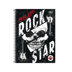 CADERNO ESPIRAL UNIVERSITARIO CD 16M 256FLS PEPPER  TILIBRA
