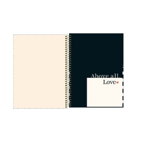 CADERNO ESPIRAL CD UNIV 16M WEST VILLAGE 256 FLS TILIBRA