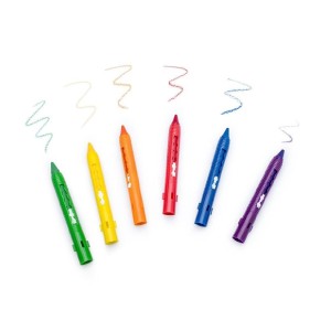 GIZ DE CERA RETRATIL BANHO 6C + CAPSULAS DE ESPONJA LEO&LEO