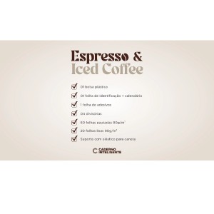 CADERNO ICED COFFEE INTELIGINE CADERNO INTELIGENTE