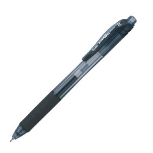CANETA RETRÁTIL ENERGEL-X 0.5 PRETO PENTEL