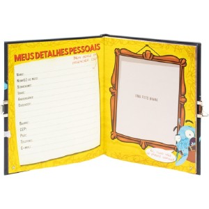 NÃO ABRA ESTE DIÁRIO PRETO HAPPY BOOKS