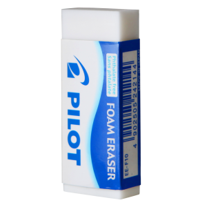 BORRACHA FOAM ERASER BRANCA EE-F10 1 UNID PILOT