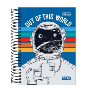 AGENDA ESPIRAL DIÁRIA PEPPER MASCULINA M4 TILIBRA