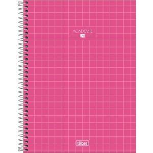 CADERNO ESPIRAL CD UNIV 1M ACADÉMIE PASTEL 80 FLS TILIBRA