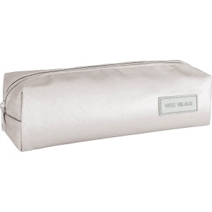 ESTOJO MÉDIO WEST VILLAGE METALIZADO PRATA TILIBRA