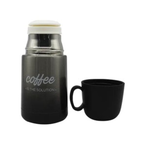 MINI GARRAFA TÉRMICA 210ML COFFEE THE SOLUTION ZONA CRIATIVA