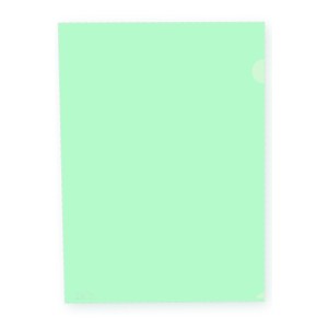 PASTA L A4 SERENA VERDE PASTEL PACOTE C/ 10 UNIDS DELLO