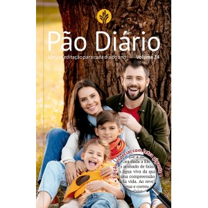 PÃO DIÁRIO VOL. 24 – LETRA GIGANTE – FAMÍLIA PUBLICACOES RBC