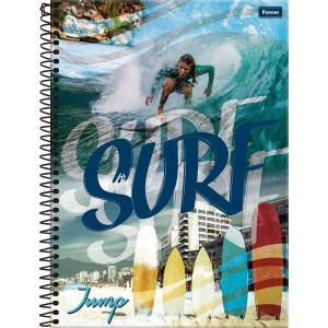 CADERNO ESPIRAL UNIVERSITÁRIO JUMP 96 FLS FORONI