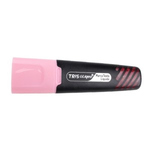 MARCA TEXTO TRIS LIQEO ROSA PASTEL
