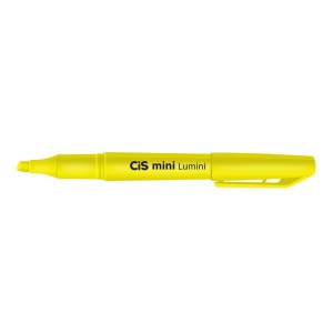 CANETA MARCA TEXTO MINI LUMINI AMARELO CIS