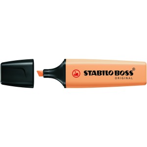 MARCA TEXTO STABILO BOSS LARANJA PALHA 70/125