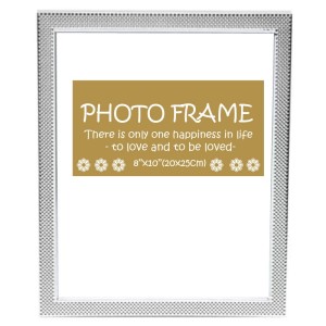 PORTA RETRATO PRATA 20X25CM