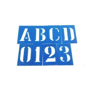 LETRAS E NÚMEROS VAZADOS 35MM BUDEPLAST