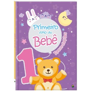 PRIMEIRO ANO DO BEBÊ RECORDAÇÕES ROSA TODOLIVRO